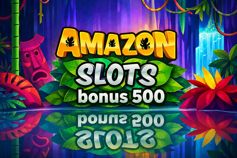 Amazon Slots bonus Canada with 500 free spins and 10x wagering